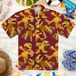 ENDAS LELE Agumon Hawaiian Shirt Mk2 Agumon Hawaiian Shirt