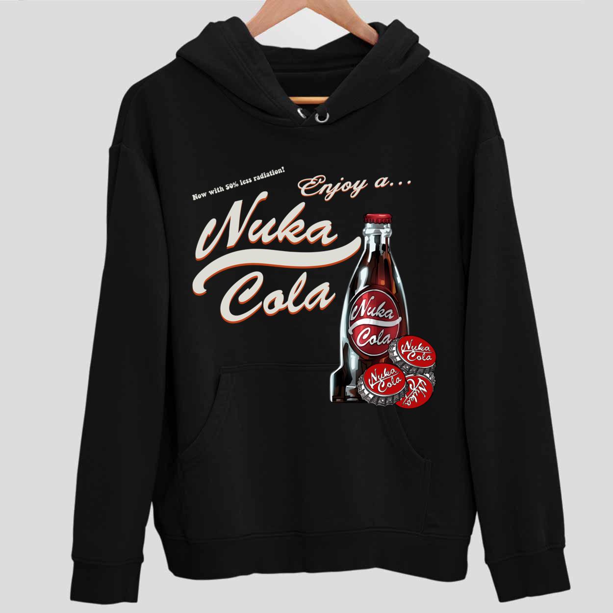 New T-Shirt Nuka Cola Funny Games Logo Black/Grey/White/Navy Size S-3XL