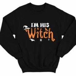Halloween Im His Witch Long Sleeve Shirt 3 1 Halloween I'm His Witch Long Sleeve Shirt