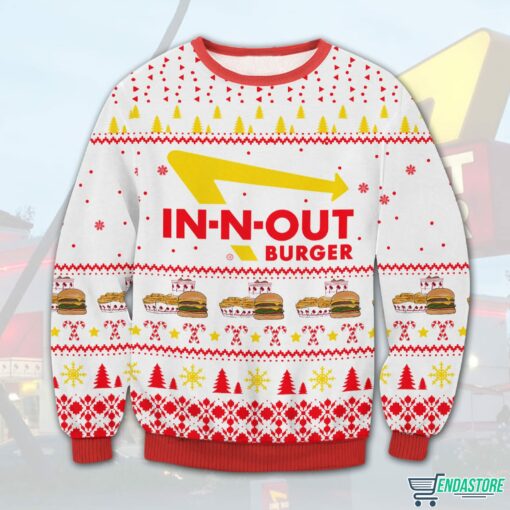 In N Out Burger Ugly Sweater 1 In N Out Burger Ugly Sweater