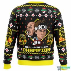 Karate Kid Christmas Christmas Ugly Sweater 2 Karate Kid Christmas Christmas Ugly Sweater