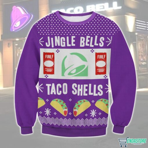 Taco Bell Ugly Sweater 1 Taco Bell Ugly Sweater