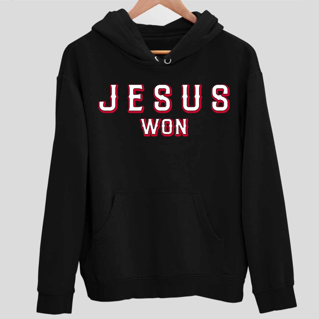 Tony Beasley Jesus Won Shirt - Endastore.com