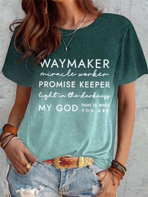 Way Maker Miracle Worker Promise Keeper light in the darkness shirt 2 Way Maker Miracle Worker Promise Keeper Light In The Darkness Shirt
