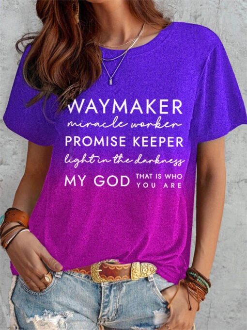Way Maker Miracle Worker Promise Keeper light in the darkness shirt 3 Way Maker Miracle Worker Promise Keeper Light In The Darkness Shirt