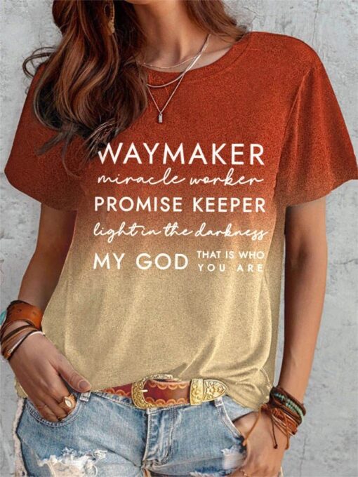 Way Maker Miracle Worker Promise Keeper light in the darkness shirt Way Maker Miracle Worker Promise Keeper Light In The Darkness Shirt