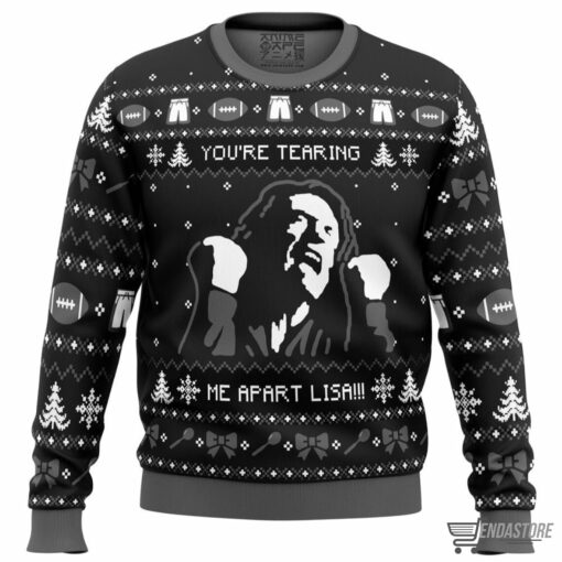 Youre Tearing Me Apart Lisa The Room Ugly Christmas Sweater 1 1 You're Tearing Me Apart Lisa The Room Ugly Christmas Sweater