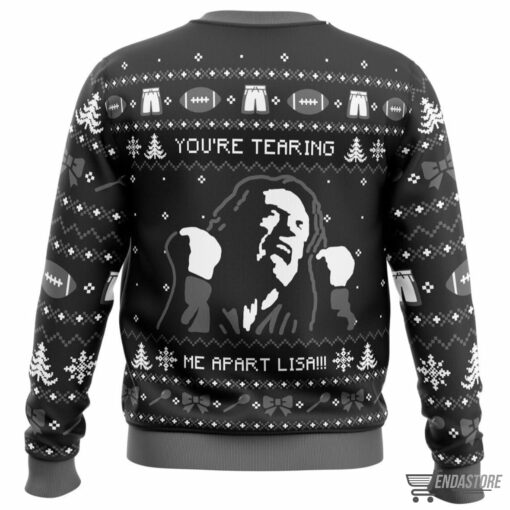 Youre Tearing Me Apart Lisa The Room Ugly Christmas Sweater 2 You're Tearing Me Apart Lisa The Room Ugly Christmas Sweater