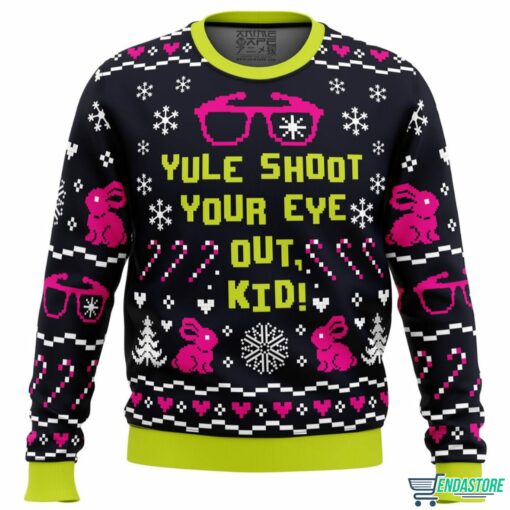 Yule Shoot Your Eye Out A Christmas Story Ugly Christmas Sweater 1 Yule Shoot Your Eye Out A Christmas Story Ugly Christmas Sweater