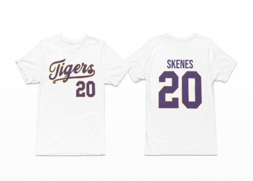 3 Tiger Paul Skenes White Jersey Shirt, Hoodie, Sweatshirt