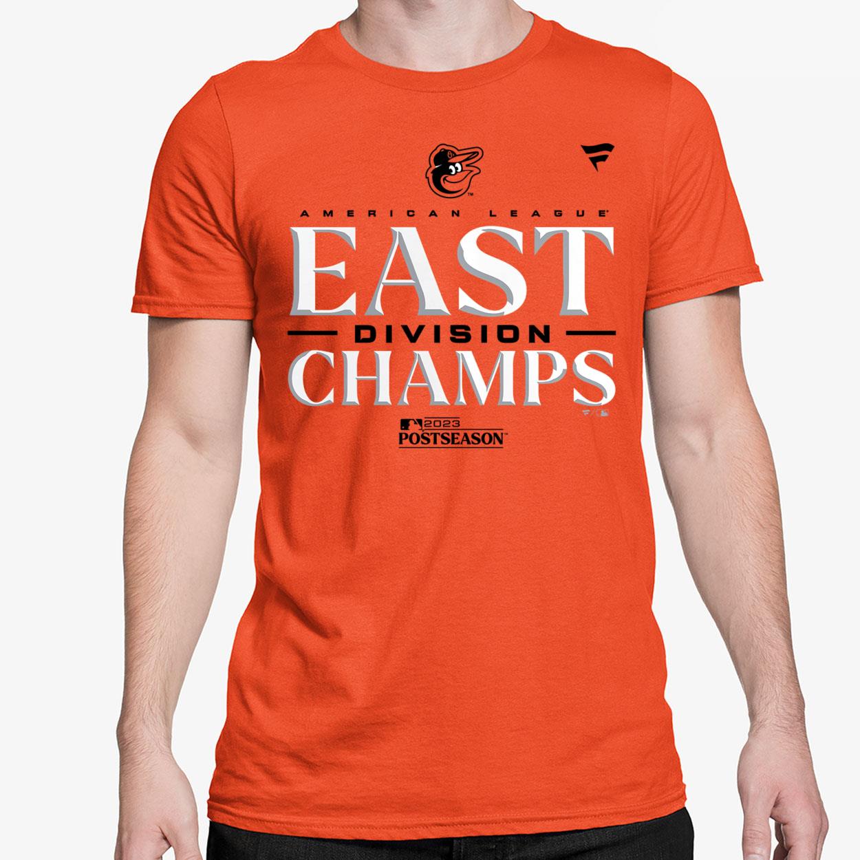 Baltimore Orioles 2023 Al East Champions T-Shirt ,Victory Edition