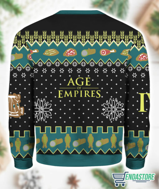 Burgerprint Age of Empires Holiday Ugly Sweater 2 Age of Empires Holiday Ugly Sweater
