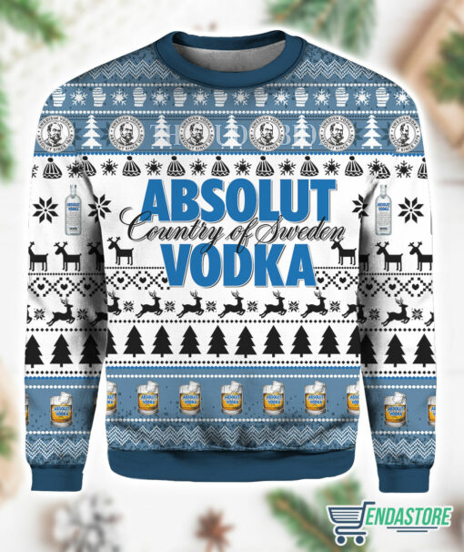 Burgerprint Endas Absolut Vodka Ugly Christmas Sweater 1 Absolut Vodka Ugly Christmas Sweater