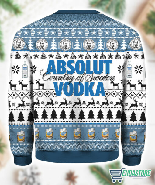 Burgerprint Endas Absolut Vodka Ugly Christmas Sweater 2 Absolut Vodka Ugly Christmas Sweater