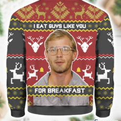 Burgerprint Endas Jeffrey Dahmer I Eat Guys Like You For Breakfast Christmas Sweater 2 Jeffrey Dahmer I Eat Guys Like You For Breakfast Christmas Sweater