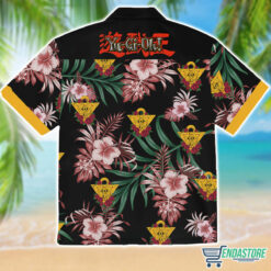 Burgerprint Endas Yugioh Floral Hawaiian Shirt 2 Yugioh Floral Hawaiian Shirt