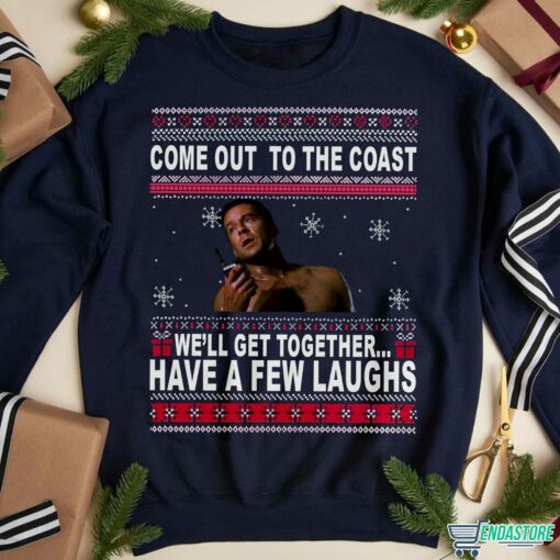 Come Out To The Coast John McClane Christmas Sweater 1 Come Out To The Coast John McClane Christmas Sweater