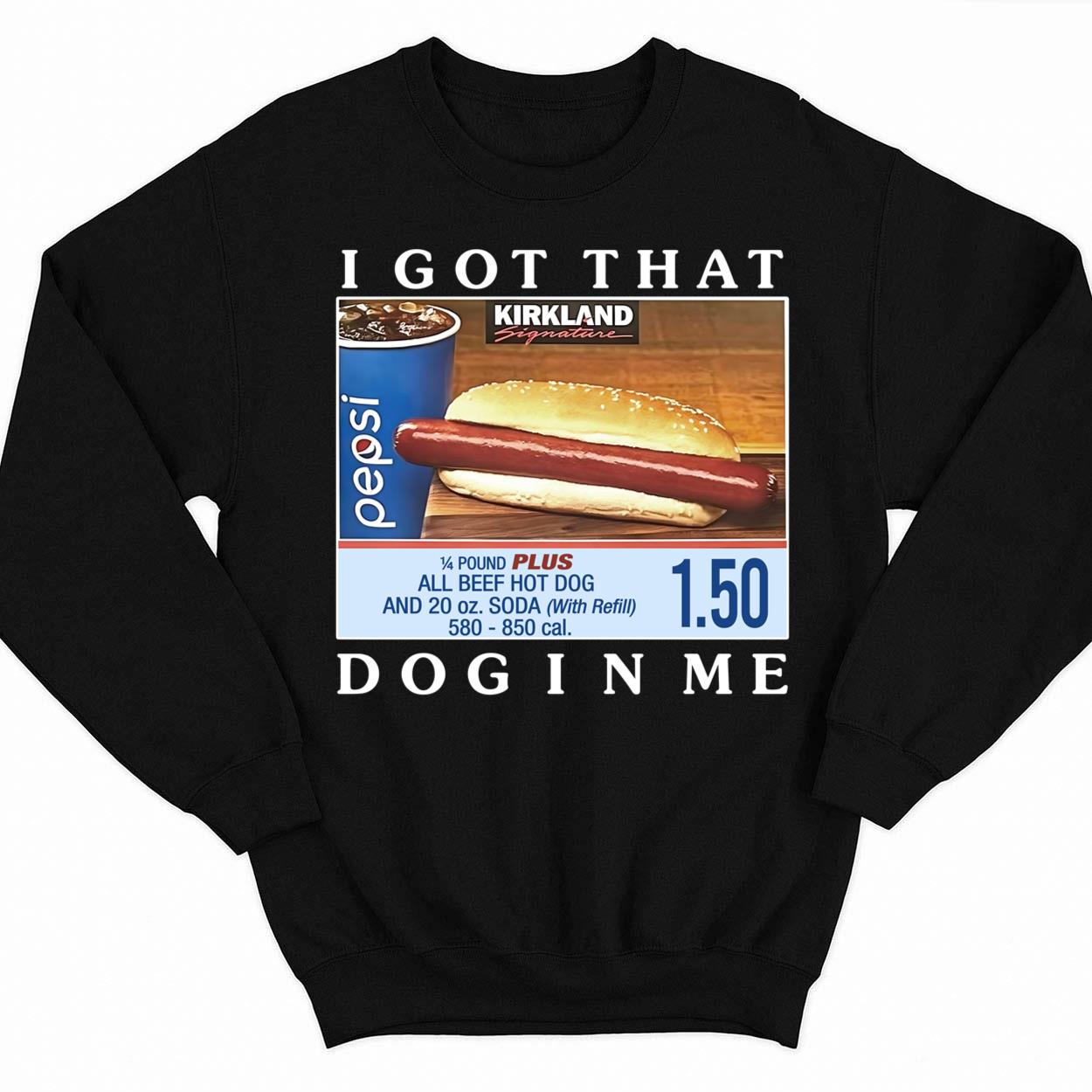 dodgers hot dog shirt