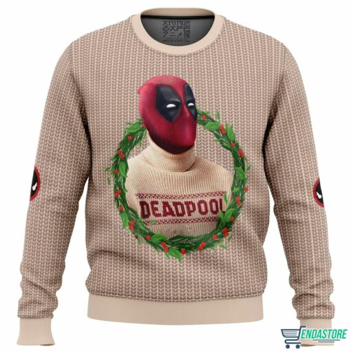 Deadpool Ugly Christmas Sweater 1 Deadpool Ugly Christmas Sweater
