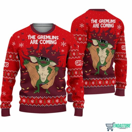 Demon are Coming The Gremlins Are Coming Christmas Sweater 1 Demon are Coming The Gremlins Are Coming Christmas Sweater