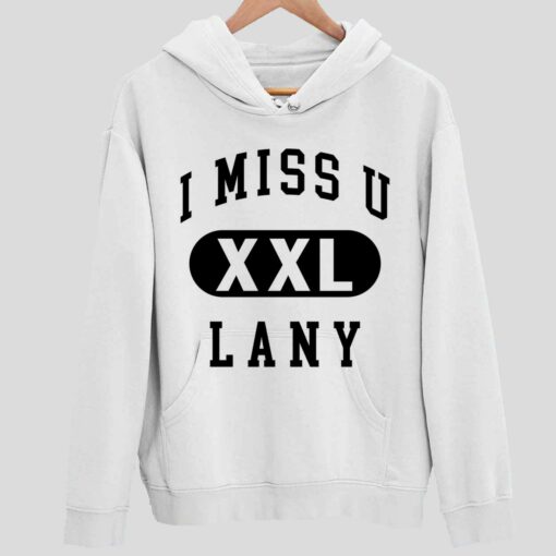 I Miss U Lany Xxl Shirt 2 white I Miss U Lany Xxl Shirt