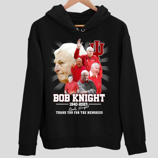 Bob Knight 1940 2023 Thank You For The Memories Shirt 2 1 Bob Knight 1940-2023 Thank You For The Memories Sweatshirt