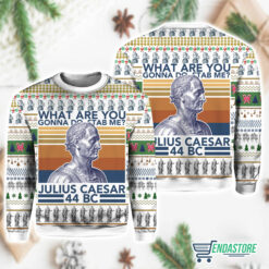 mk 1 2 Julius Caesar Christmas Ugly Sweater