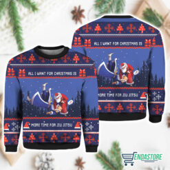 Burgerprint All i want for Christmas is more time for jiu jitsu ugly Christmas sweater L 3 All I Want For Christmas Is More Time For Jiu Jitsu Christmas Sweater