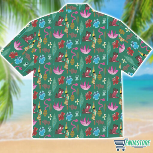Burgerprint endas Jungle Cruise Button Up Hawaiian Shirt Jungle Cruise Button Up Hawaiian Shirt
