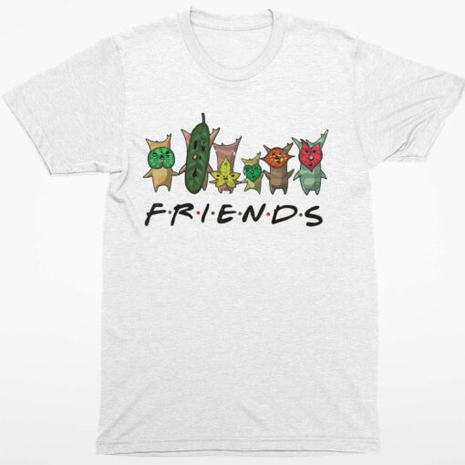 Zelda Korok Friends Shirt 1 white Zelda Korok Friends Shirt