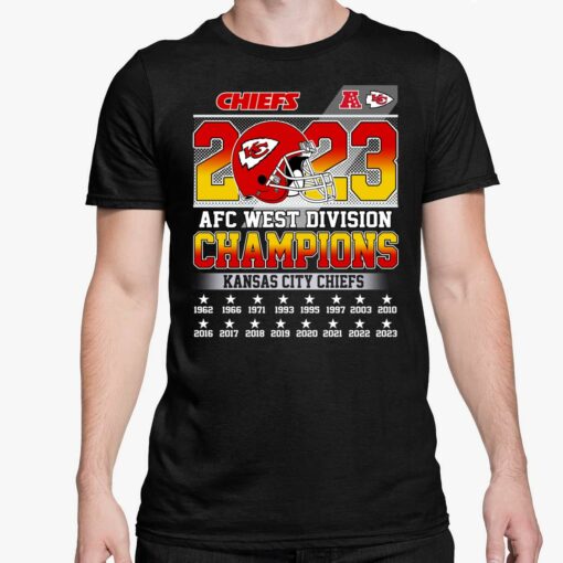 2023 Afc West Division Champions Chief Shirt 5 1 2023 Afc West Division Champions Chief Hoodie