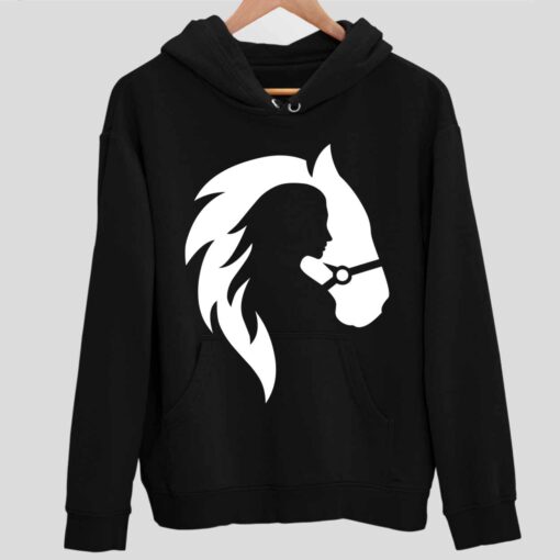 Womens Horse Lovers Casual Shirt 2 1 Women's Horse Lovers Casual Hoodie