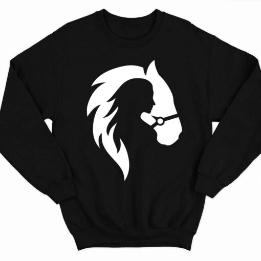 Womens Horse Lovers Casual Shirt 3 1 Women's Horse Lovers Casual Hoodie