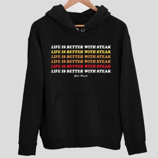 Dr Shawn Baker Good Handle Life Is Better With Steak Shirt 2 1 Dr Shawn Baker Good Handle Life Is Better With Steak Hoodie