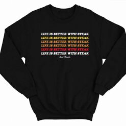Dr Shawn Baker Good Handle Life Is Better With Steak Shirt 3 1 Dr Shawn Baker Good Handle Life Is Better With Steak Hoodie