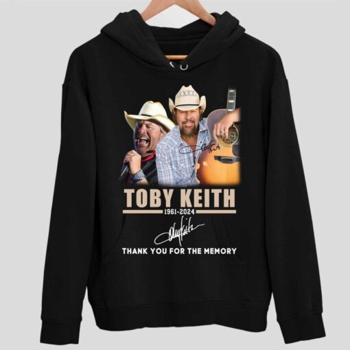 Toby Keith 1961 2024 Thank For The Memories Shirt 2 1 Toby Keith 1961 2024 Thank For The Memories Sweatshirt