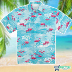 Burgerprint endas Men s Funky Flamingo Hawaiian Shirt 1 Home 2