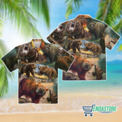 1 2 Bears Keep The Native Spirit Hawaiian Shirt