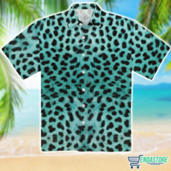 Burgerprint endas Leopard Print Mens Hawaiian Shirt 1 Home 2