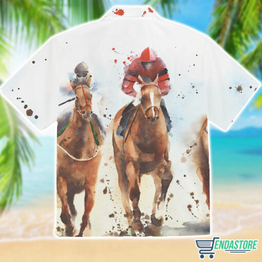 Burgerprint endas kentucky Derby Horse Racing 3D Hawaiian Shirt 2 Kentucky Derby Horse Racing 3D Hawaiian Shirt