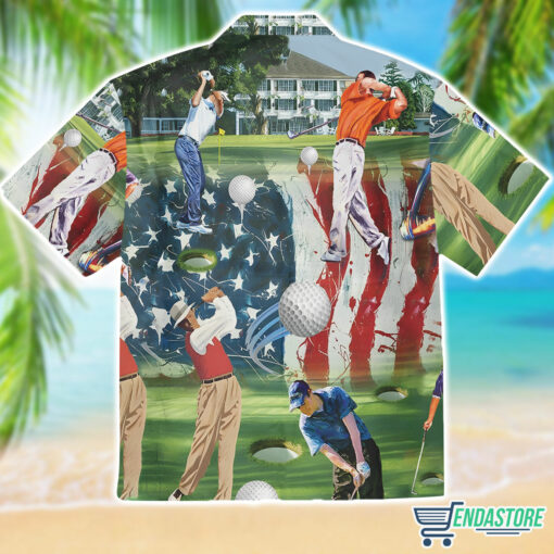 Burgerprint endas lele Golf Independence Day American Flag Hawaiian Shirt 2 Golf Independence Day American Flag Hawaiian Shirt