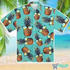 Burgerprint endas lele Pineapple Wear Sunglasses Tropical Hawaiian Shirt 1 Home 2
