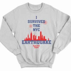 I Survived The NY Earthquake Shirt 3 white Home 2